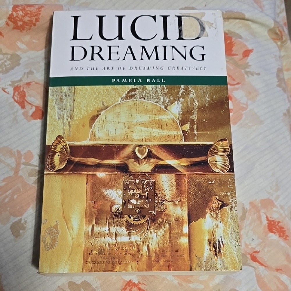 Lucid Dreaming Book by Pamela Ball - Gold Cover